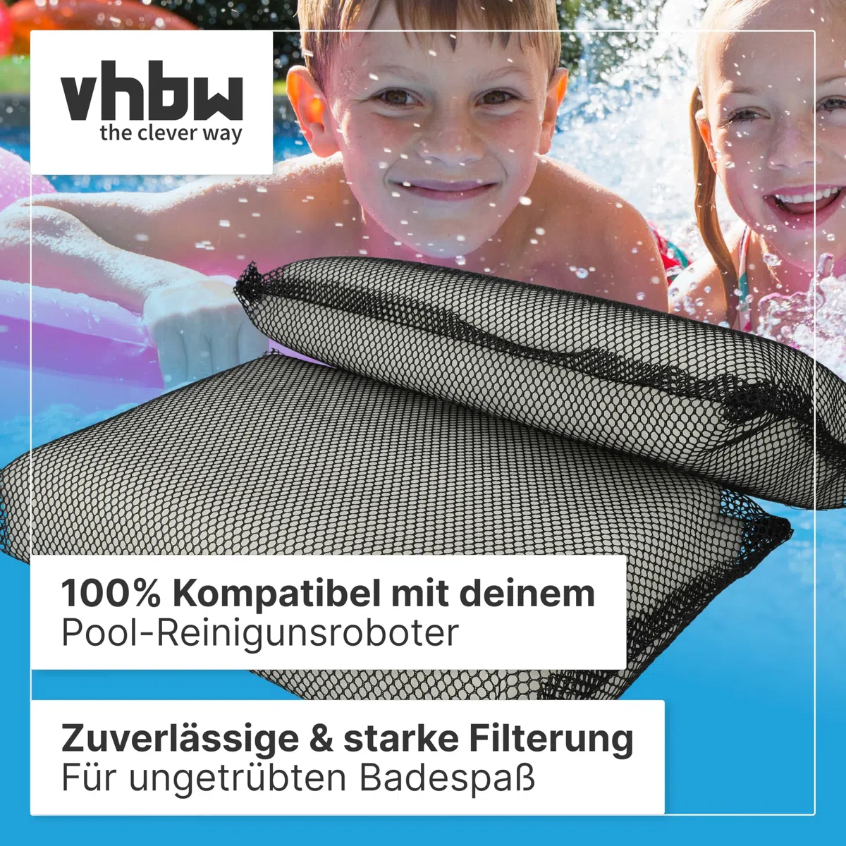 vhbw 20x Filtro sostituisce Meranus 13512-20157 per aspiratore Piscina - Filtro fine, 25 x 16 x 4 cm