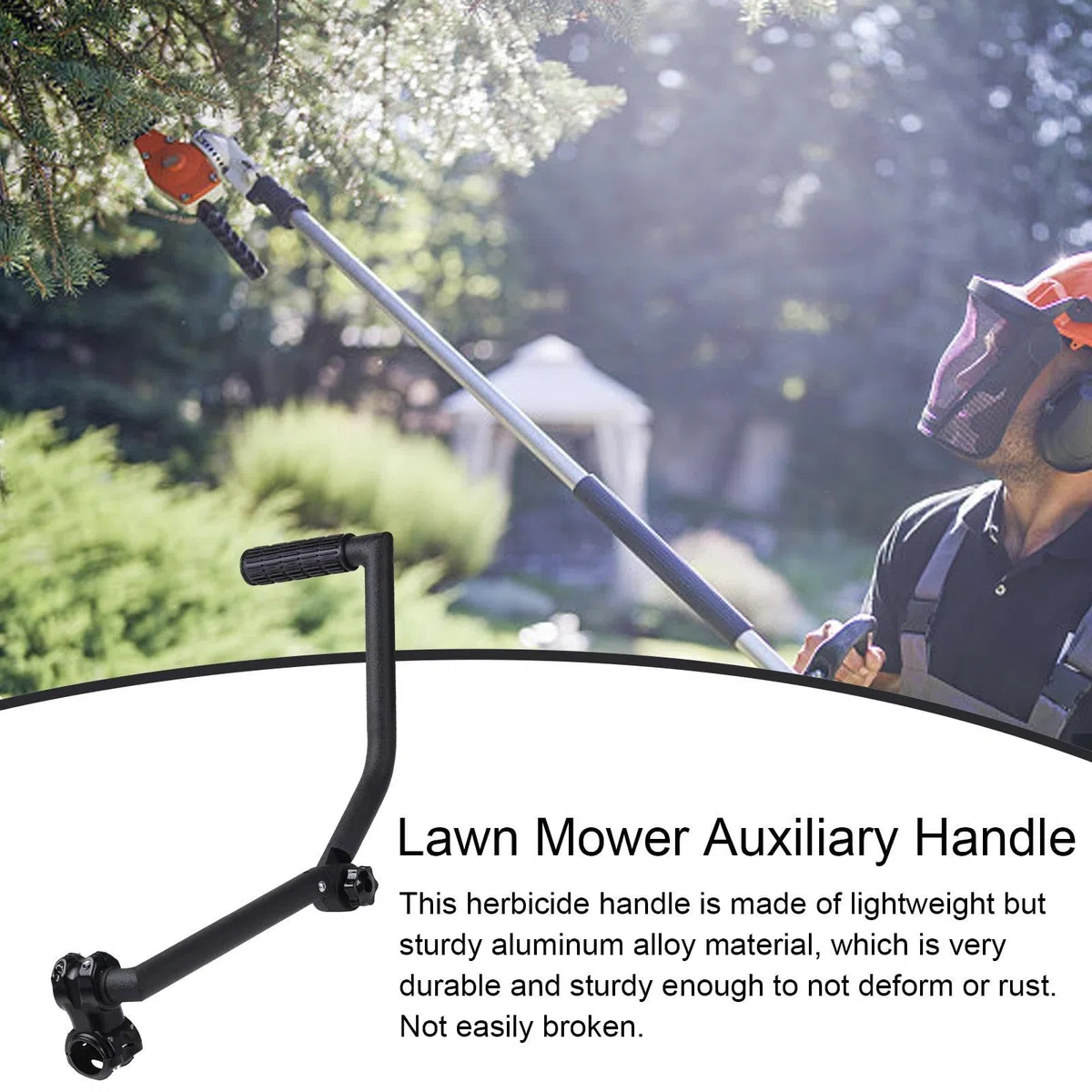 Extension Grip Trimmer, manico per tosaerba – cura del prato e paesaggio – manico per erbacce – manico per tagliaerba – manico per tagliaerba – manico per tagliaerba – manico ergonomico
