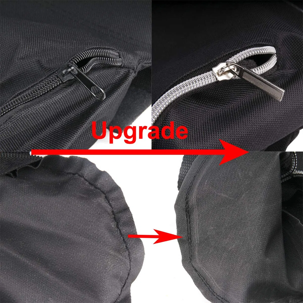 Goutime Pesi per tenda,4 Sacchi Di Sacchetto Di Sabbia Per Giardino Gazebo,La Capacità Massima Di Un Sacchetto Di 18 Kg Ancoraggio Per Tenda E Gazebo,per gambe Outdoor Ombrelloni,(Nero)