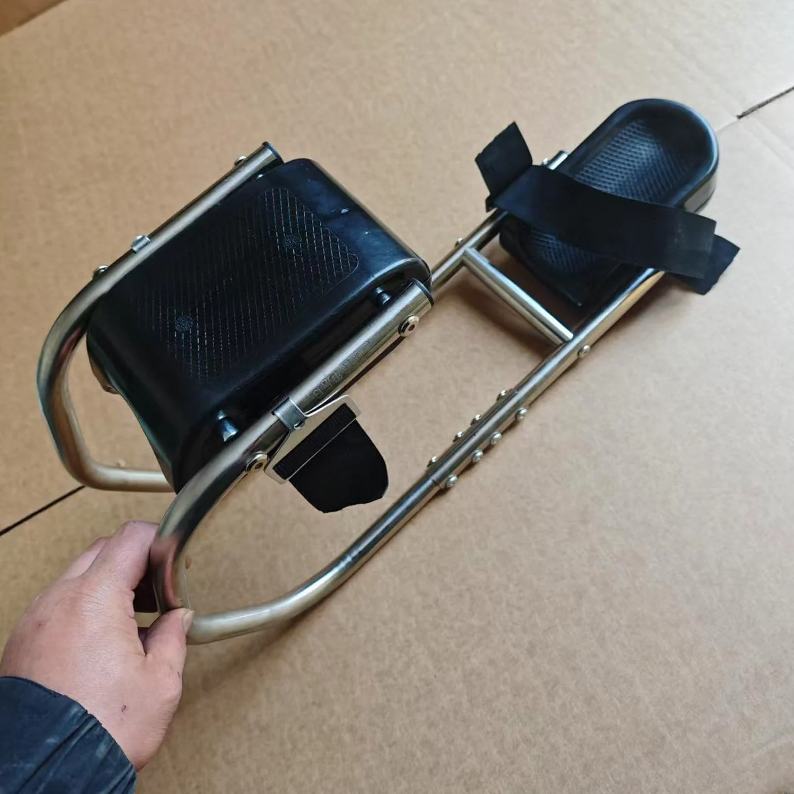 Sedile per ginocchio per lavoro, dispositivo per ginocchio muratore – Sgabello di supporto per caviglia | Cuscino per ginocchio rimovibile non slip sedile per il comfort durante l'uso della