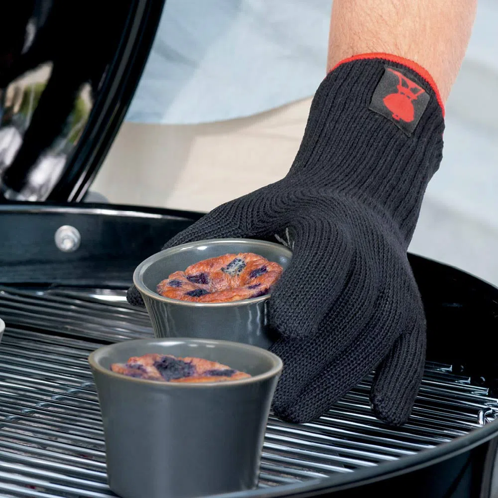 Weber Premium Guanti, L/XL, confezione da 1, nero