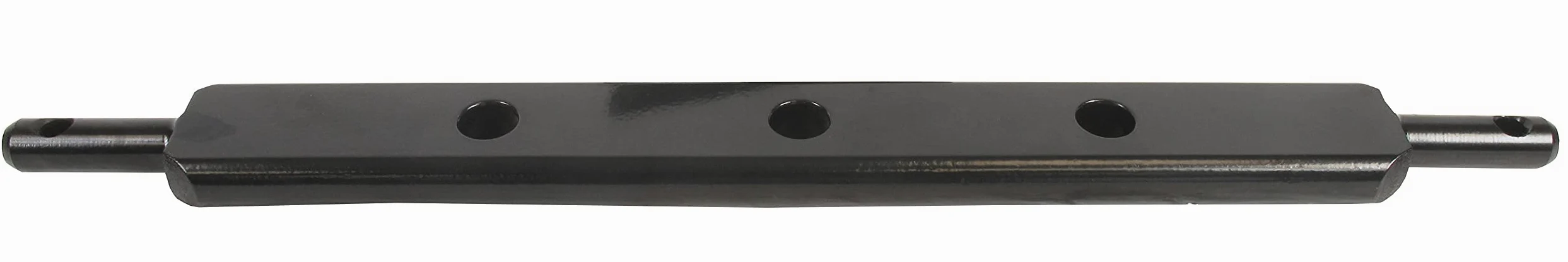 SKANA - Barra con fori per micro trattori di marca giapponese - Barra di traino per trattore tosaerba - 580 mm x 22 mm - Spaziatura fori 120 mm