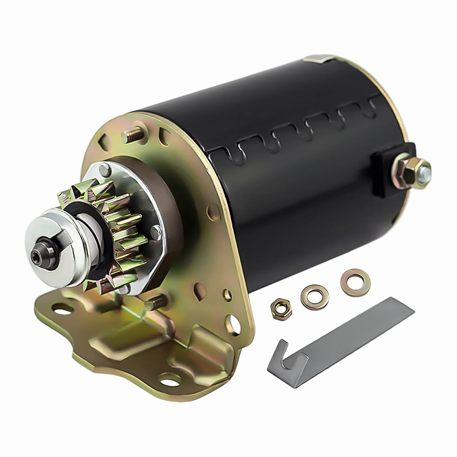 maXpeedingrods motorino avviamento per Briggs & Stratton, Motorino d'avviamento Tsaerba 12V 14 Denti Starter Motor per Cub Cadet per John Deere per Craftsman ECC. 693551 210807 215802 693552