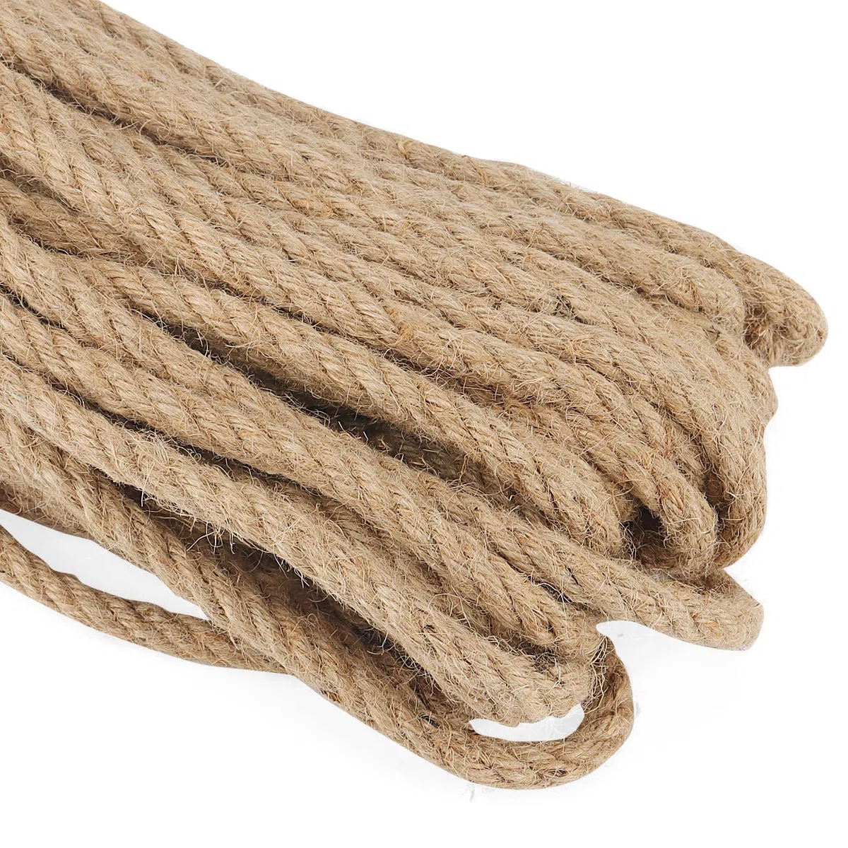 JOIKIT Corda di iuta naturale da 10 mm, corda di canapa da 40 m, spago di juta naturale per giardinaggio, decorazione, impacchettamento