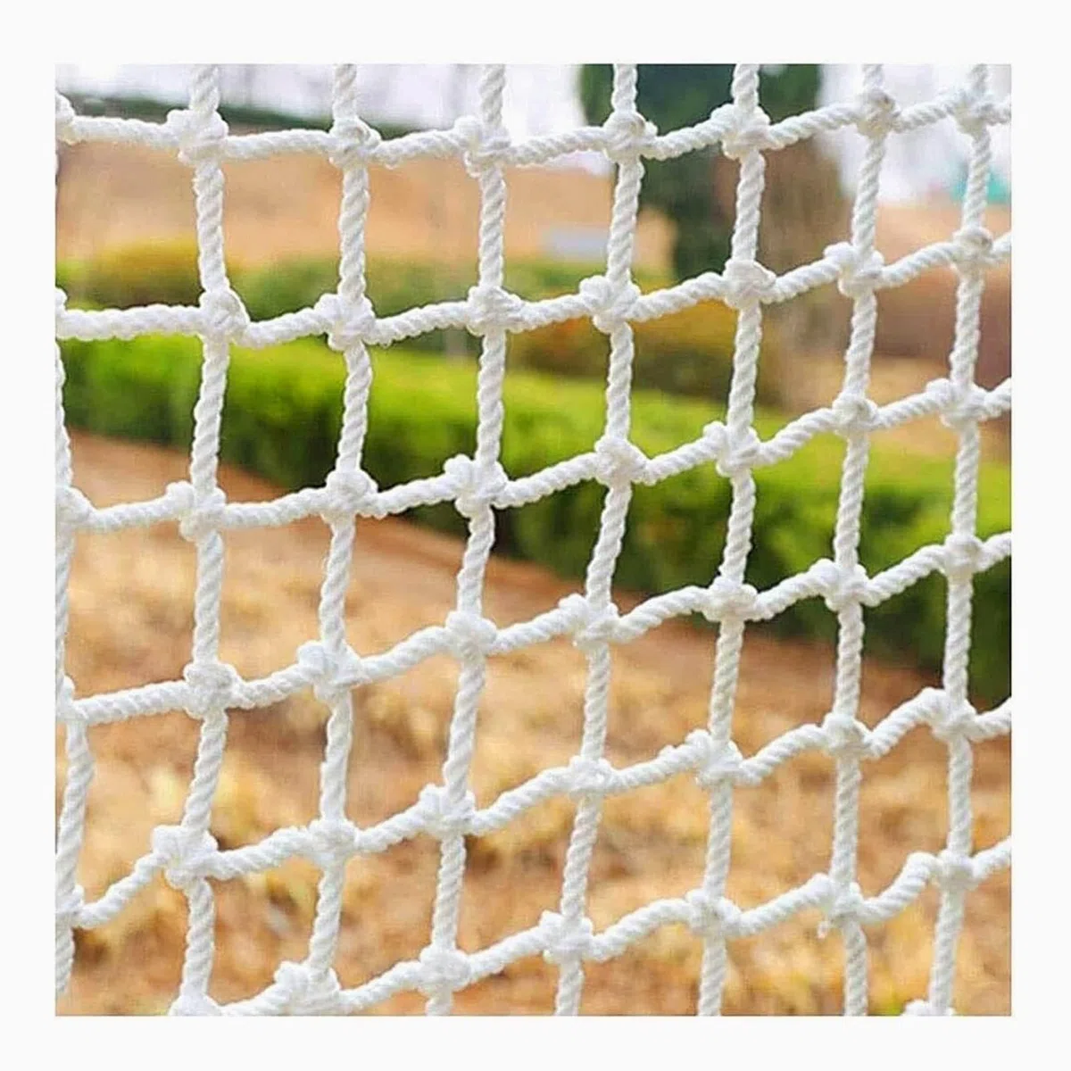 Rete Protettiva Rete di Sicurezza Edificio Rete di Sicurezza per Bambini Rete Anticaduta per Scale in Nylon per Alta Quota Color : 5cm Mesh, Size : 3x10m(10x33ft)