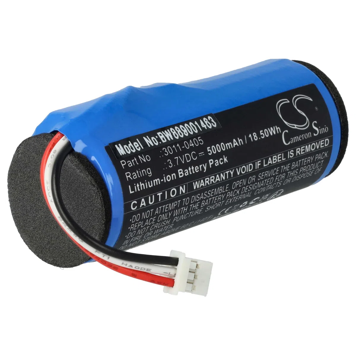 vhbw batteria compatibile con Minelab Equinox 600, 800 metal detector (5000mAh, 3,7V, Li-Ion)