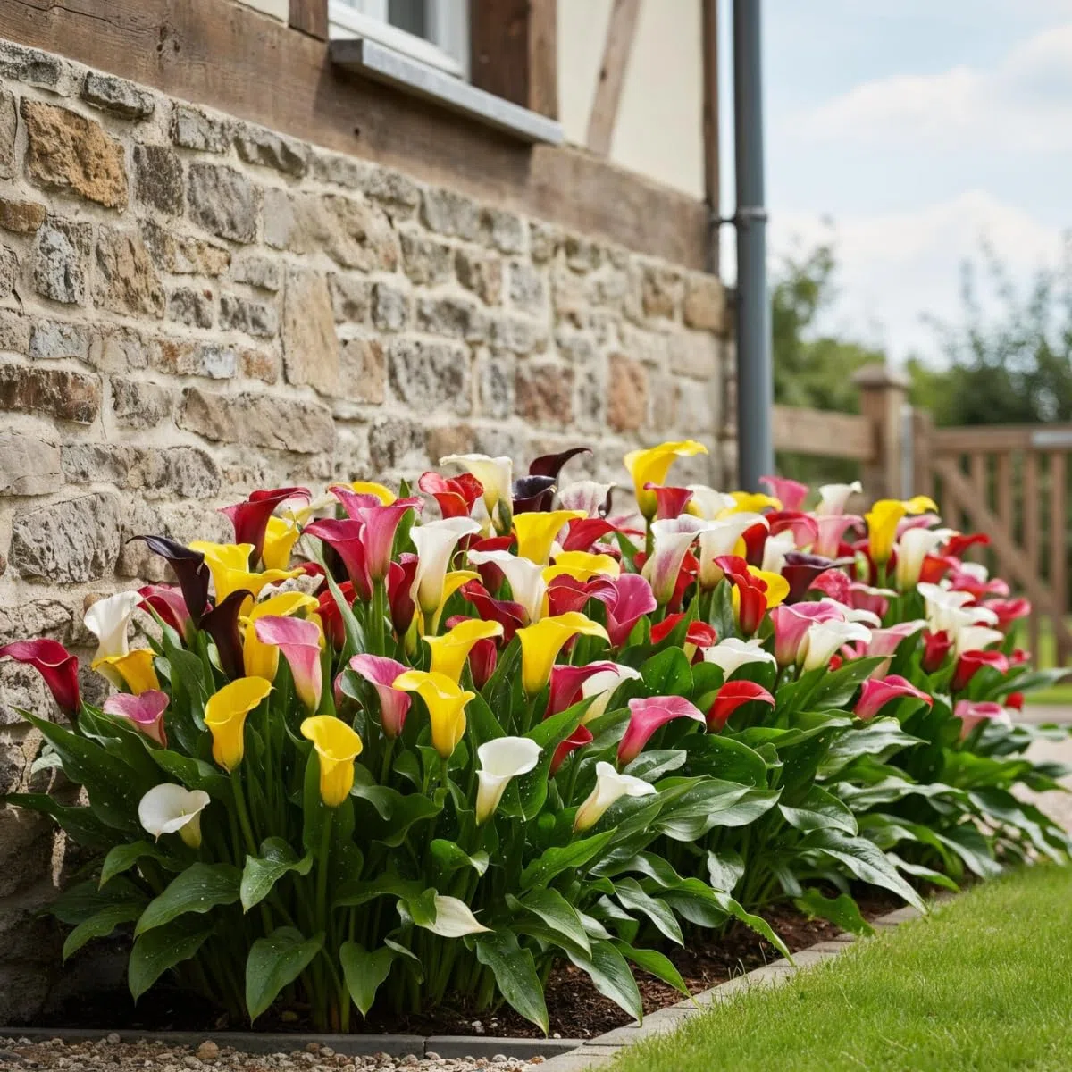 Bulbi Calle Zantedeschia - 10 Bulbi Fiori - 5 Varietà - Piante e Fiori Esclusivi dall'Olanda - per giardino, vasi e balcone (non semi, non artificiali)
