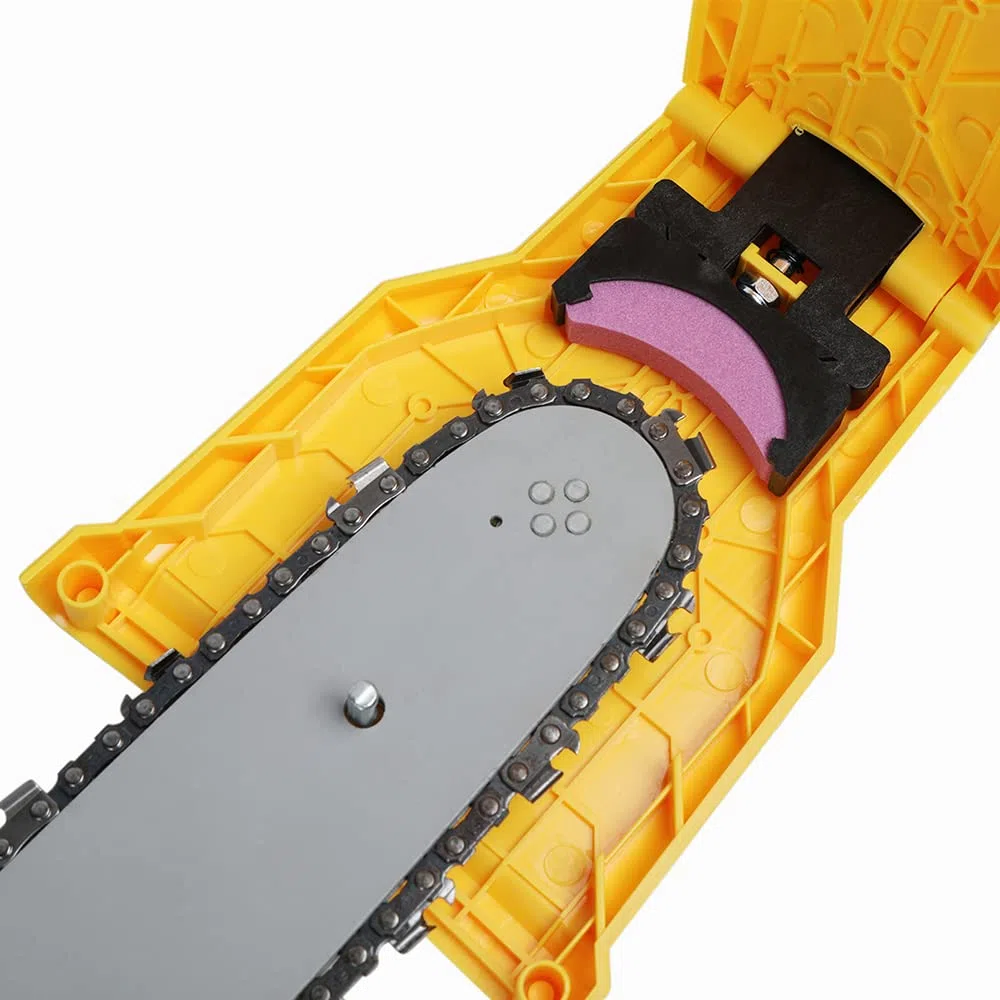 Chainsaw Sharpener Chain Saw Blade Sharpening Grinder Tool Chain Sharpener Portable Chainsaw Field Sharpening Kit Strumenti per la lavorazione del legno