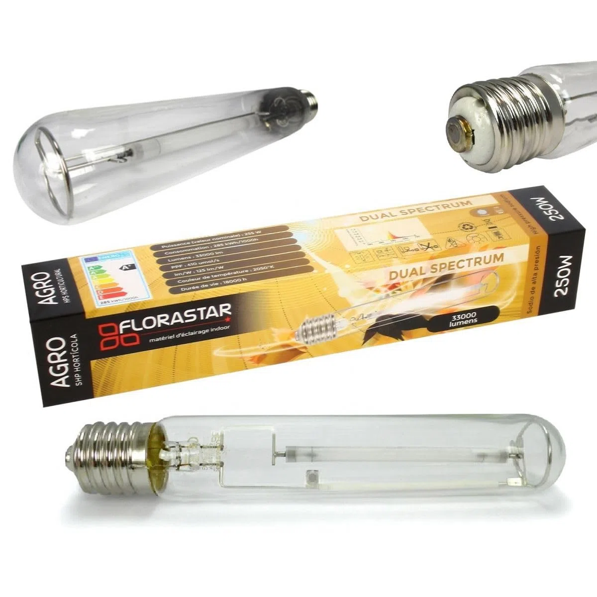 Lampadina HPS 250 W a doppio spettro
