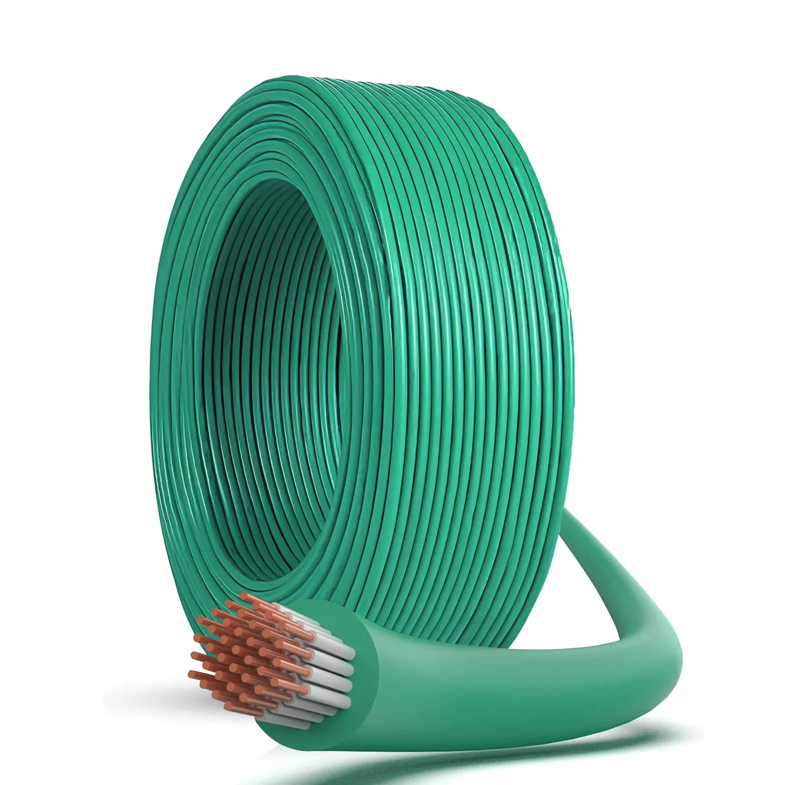 Avo di Limitazione Universale per Robot Tosaerba, Ø3,4mm, Cavo Perimetrale Robot Tagliaerba, Rame di Qualità Filo Perimetrale, per Robot Tagliaerba (100M)