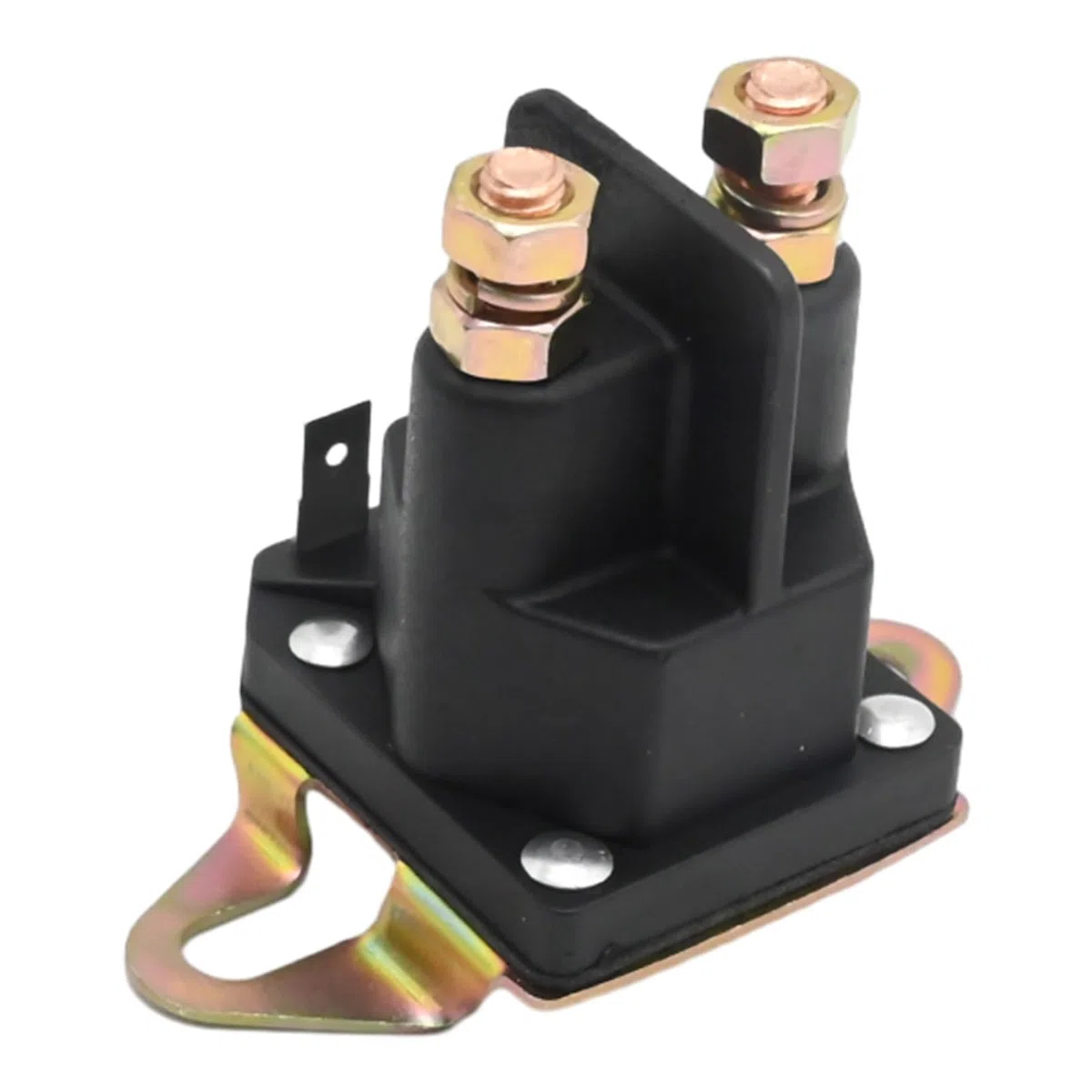 Hoypeyfiy Relè solenoide di avviamento da 12 V, solenoide di avviamento multiuso di ricambio per Trombetta di ricambio per Bluebird per Husqvarna 93265WR 812-1221-211-16 812-1221-211