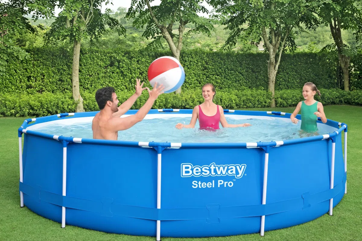Bestway 5612E Piscina Fuori Terra Steel PRO da 396 x 84 cm