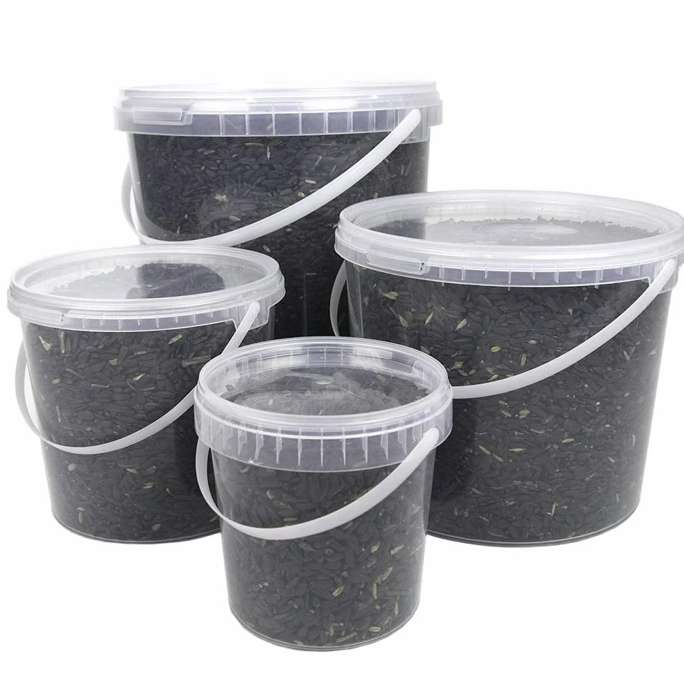 Semi di girasole nero GardenersDream - Alimento ricco di olio per uccelli selvatici del giardino (10L)