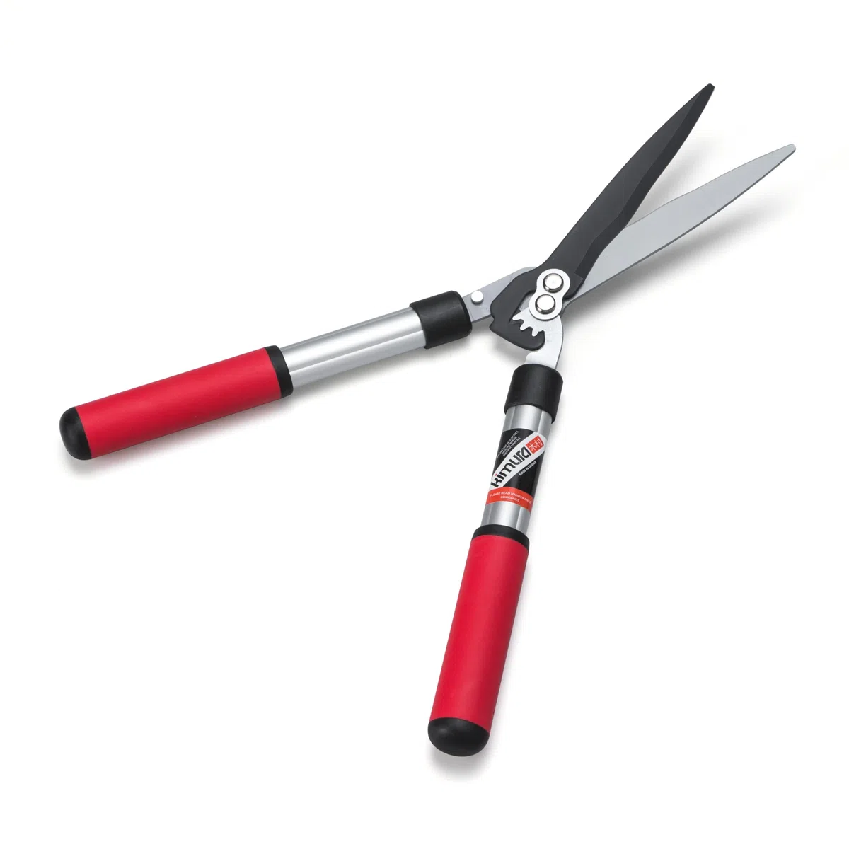 Cesoie da giardino Kimura Pro, cesoie per siepi di alta qualità, manici in alluminio leggero, lame affilate giapponesi SK5, tecnologia brevettata, acciaio antiruggine, giardinaggio - 560 mm