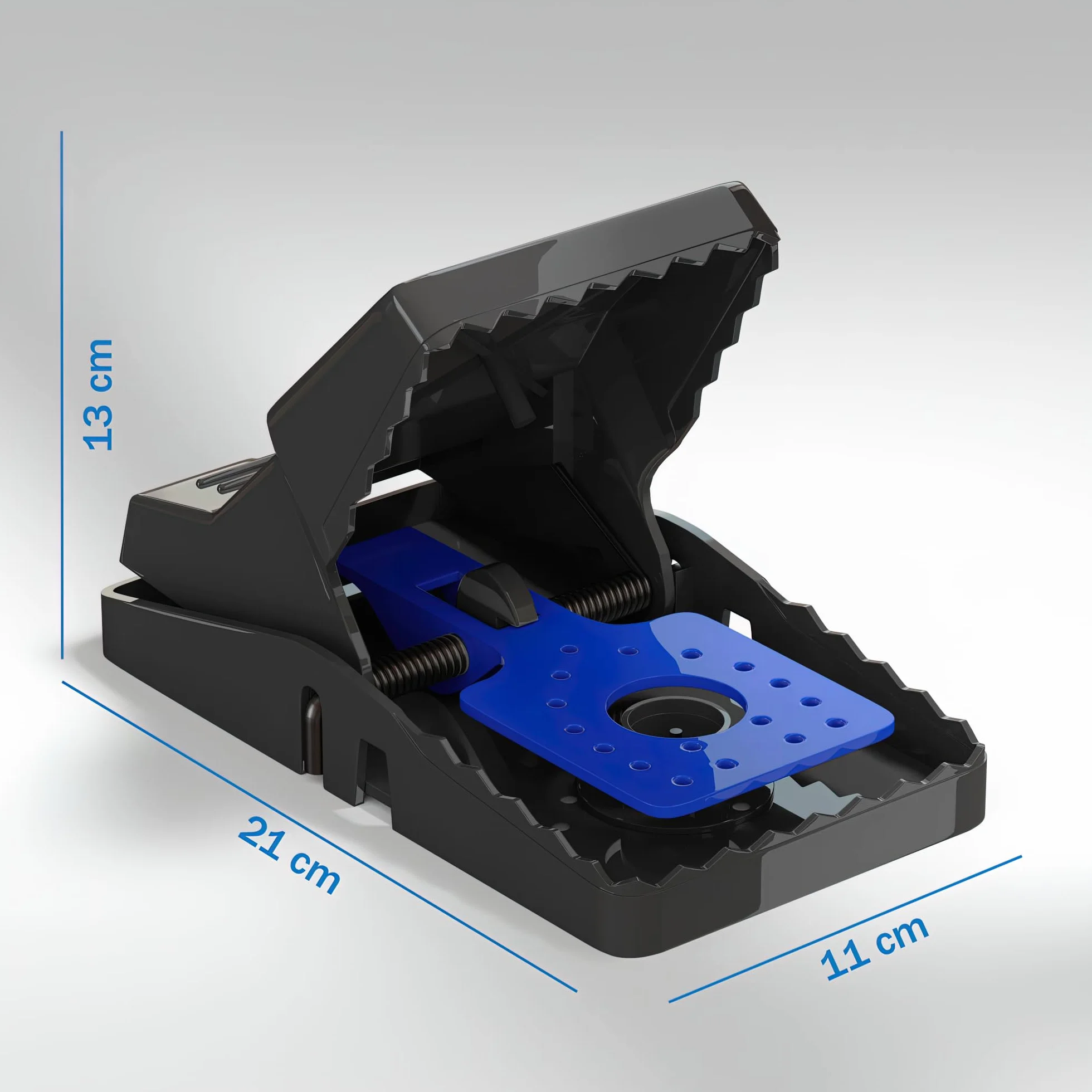 T-MAMUT Trappola Per Topi Grandi 21cm 4 Trappole Per Topi Professionali Riutilizzabili Molto Potenti Per Interno Ed Esterno Molto Efficaci Per Una Protezione Completa Contro Ratti Piccoli & Roditori
