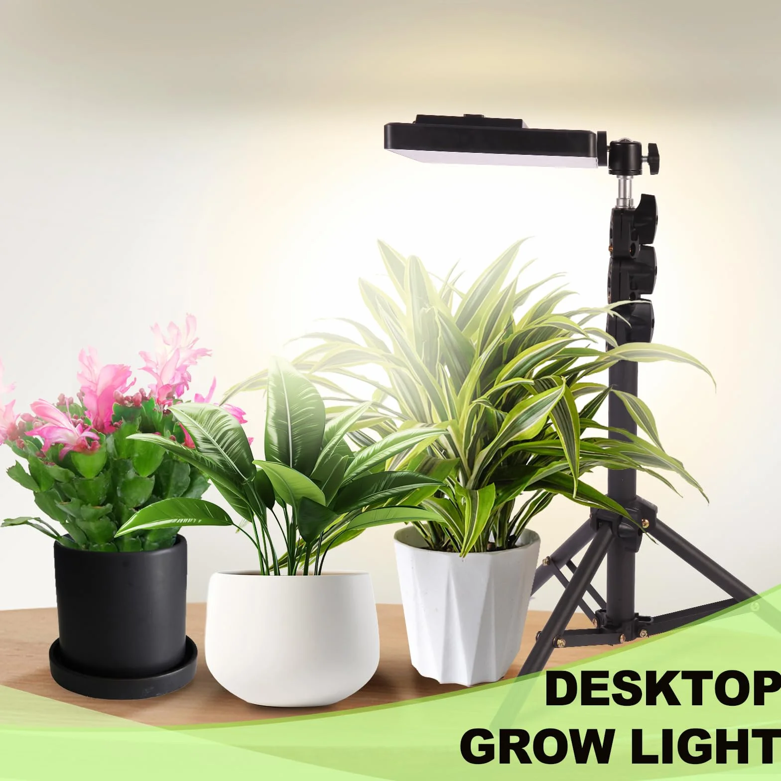MICCYE Lampada per Piante 286 LEDs Dimmerabile Luce di Coltivazione a UV-IR Spettro Completo con Timer 4/8/12 Ore Lampada da Coltivazione con Treppiede Grow Light