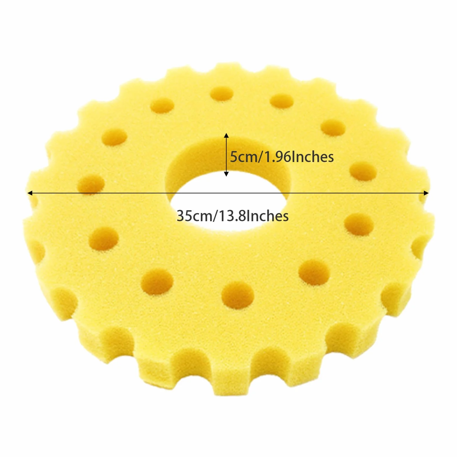 Set di 7 CPF/CPA-30000 Spugna per Filtro per Laghetto Esterno Compatibile con SunSun Spugna per Filtro del Laghetto Spugna Filtrante ad Alta Efficienza Spugna per Filtro del Laghetto di