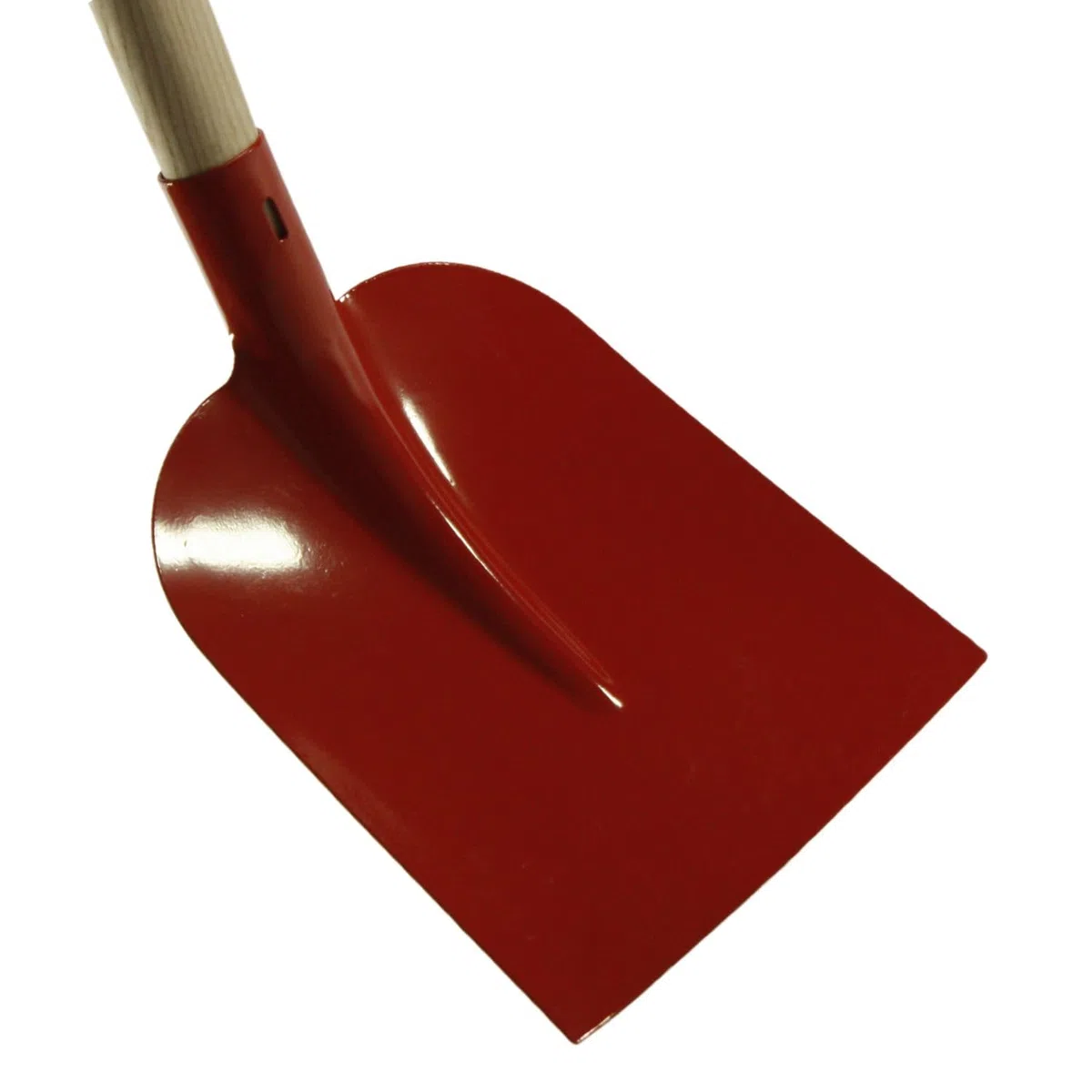 3 palette Holsteiner 27 x 25 cm con manico rosso – Robusta lama in acciaio di qualità per giardino, costruzione e agricoltura – La dimensione 5 è ideale come scocca per sabbia, ghiaia e divisione