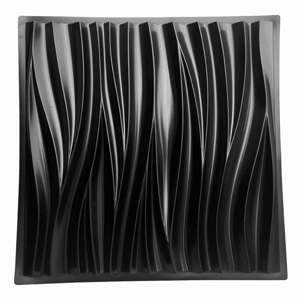 Stampo per pavimentazione Motivo a Onde Muro Cemento Cemento Stampo in Gesso Mattoni di plastica Piastrelle in Pietra Giardino Prato Percorso Pavimentazione Pavimentazione Paver