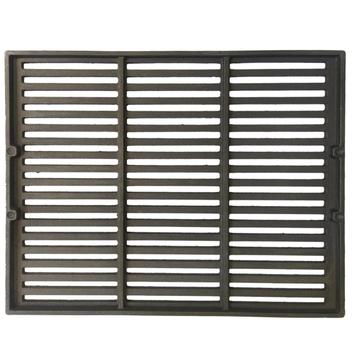 Lunaway - Griglia in ghisa per raccolta cenere e barbecue | Dimensioni 50 x 40 cm, Spessore 2,3 cm | Ottimizza il tiraggio del camino | Resistente alle alte temperature | Facile pulizia