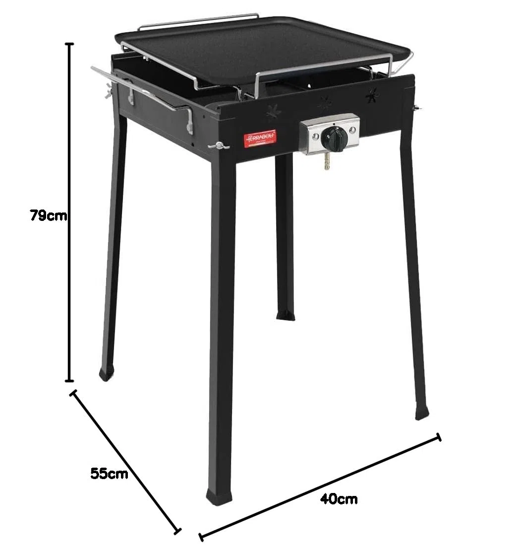 BARBECUE PLANCHA GAS MONO 40