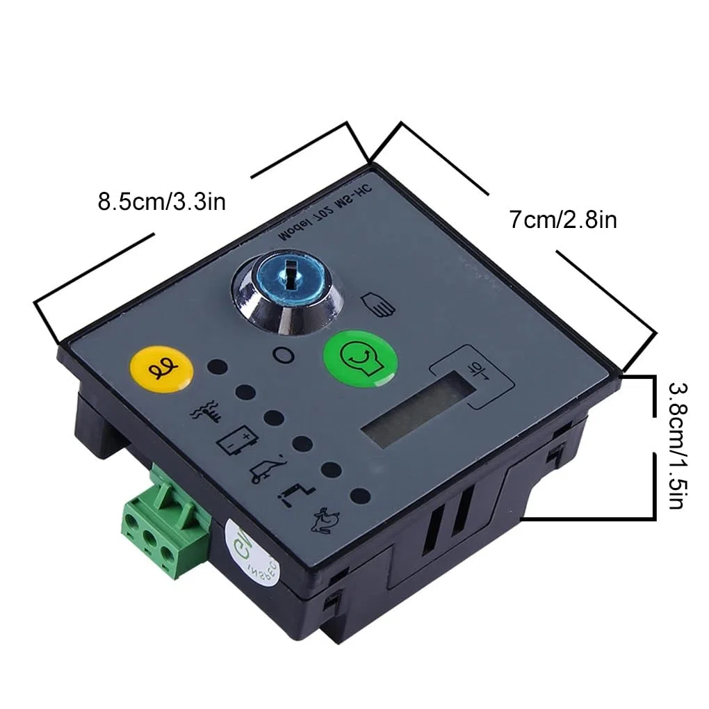 702 MS-HC Pannello di controllo del generatore di avvio manuale con tasti Motore controllo del generatore Motore modulo