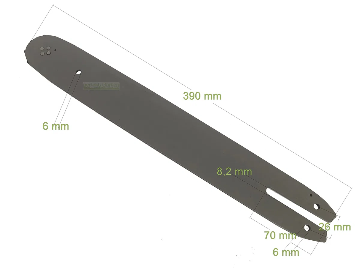 35 cm / 1,3 mm / 3/8" / 50 TG Barra guida + 4 catene compatibili con Stihl MS 171 MS 181 MS 211