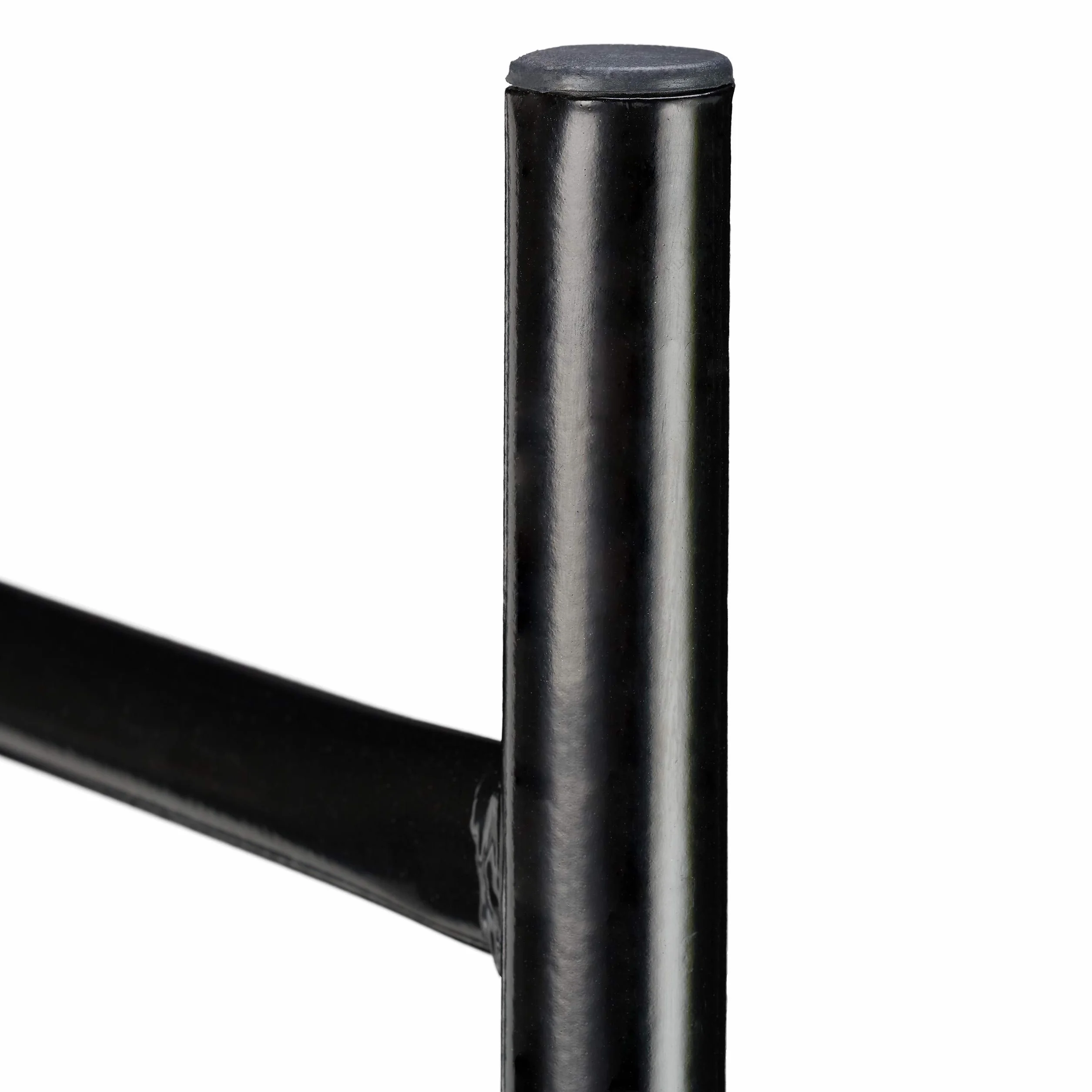 Relaxdays Scaffale Portalegna in Metallo, Contenitore per Ceppi di Legna per Interni ed Esterni, HLP 90x60x20 cm, Nero