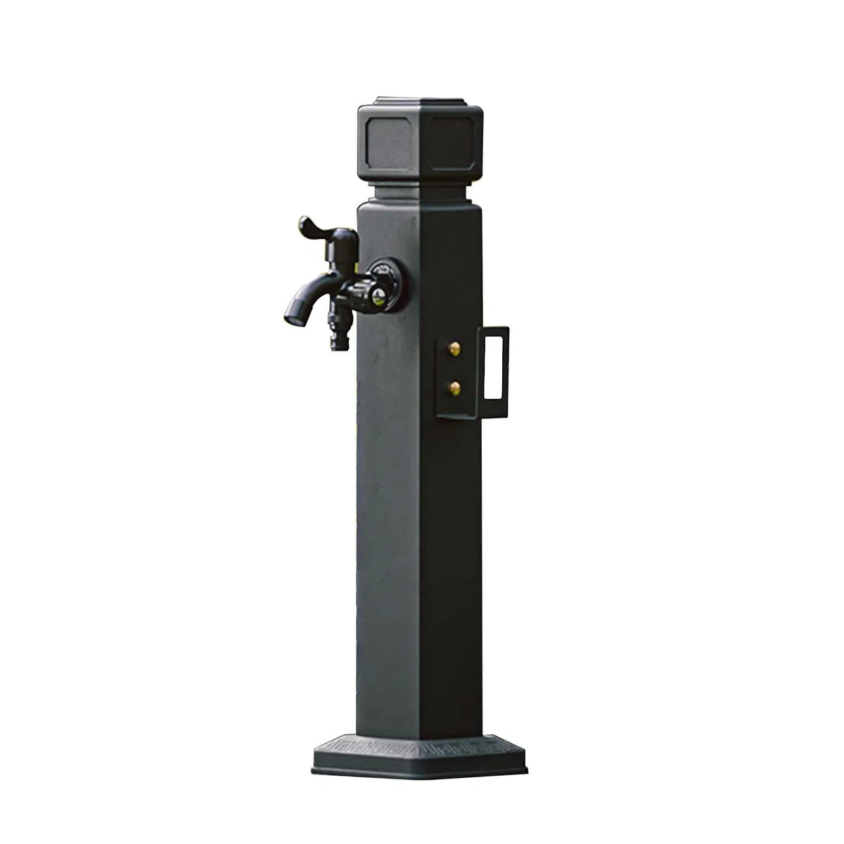 Colonna d'acqua da giardino, 61 cm, per irrigazione quadrata e fontana per pascoli agricoli, irrigazione efficiente per giardini e cortili