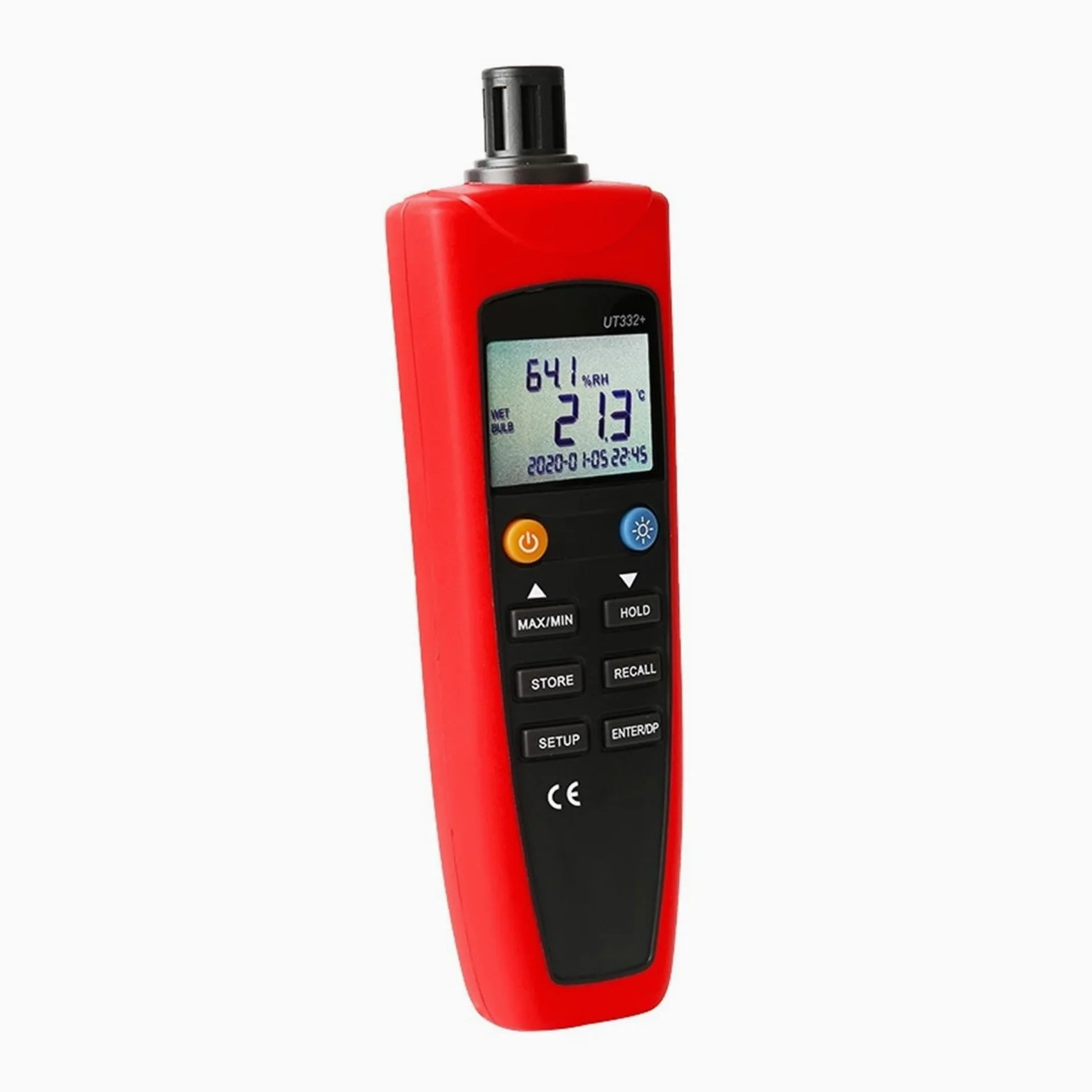 Termometro da ambiente, Termometro Digitale Igrometro UT331+ UT332+ Misuratore Di Umidità E Temperatura Per Fabbriche -20°C~70°C Ufficio domestico della serra(Ut331plus)