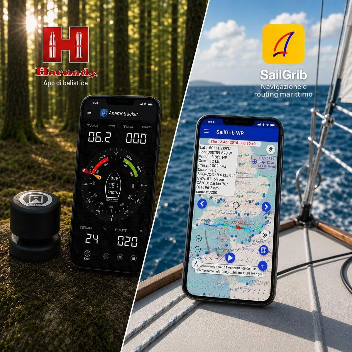 Calypso Instruments Ultrasonic Mini Anemometro Portatile | Velocità e direzione del vento | 43 mm, 78 g, senza fili, Bluetooth, sensori ad ultrasuoni, nero