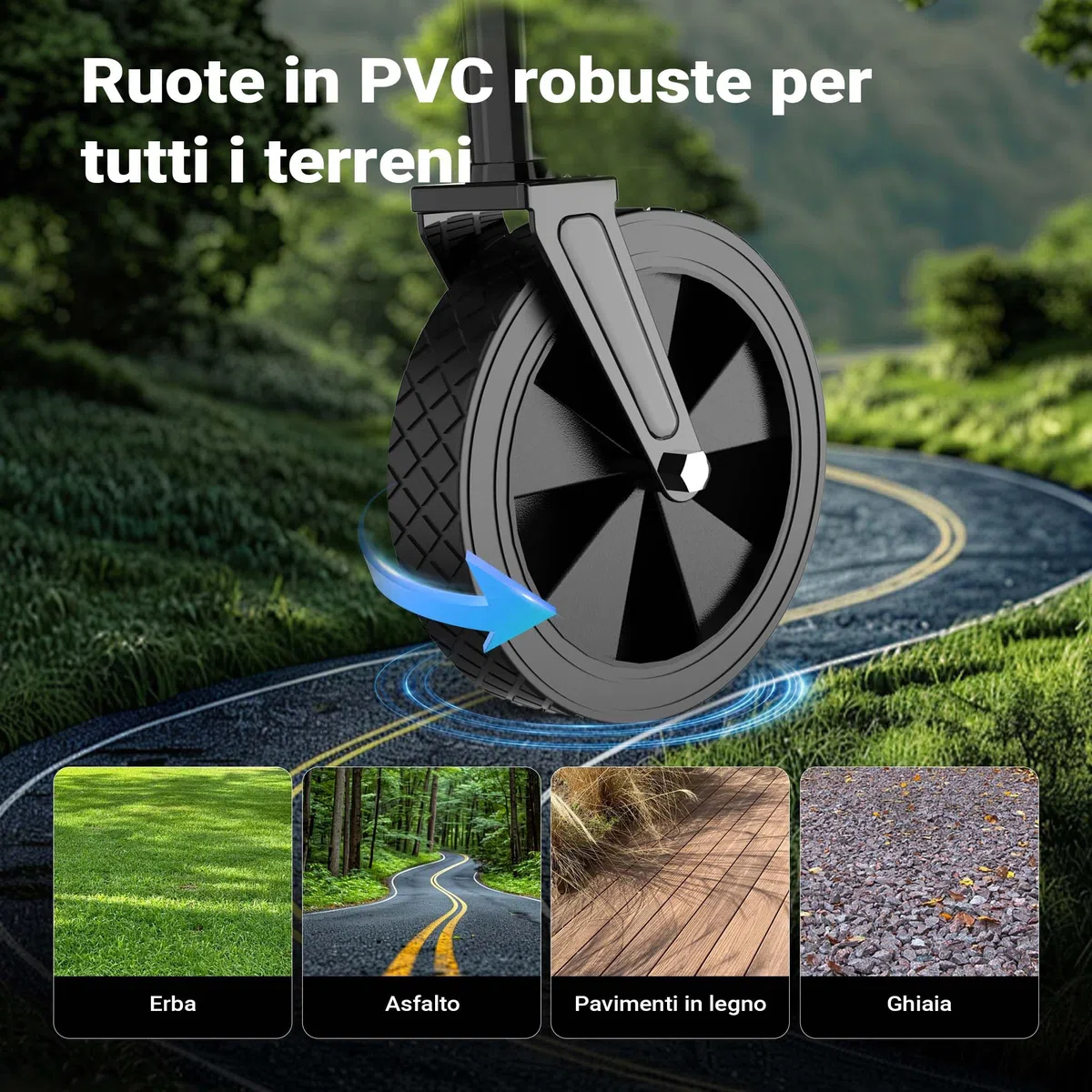 Carretto a mano pieghevole, max 100 kg, tessuto impermeabile nero, Carrello spiaggia