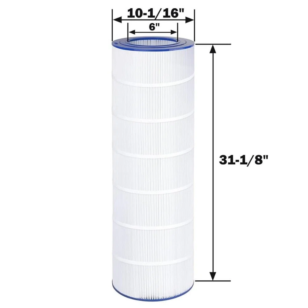 Cartuccia filtro per piscina di ricambio per PAP200, compatibile con CC200 e C-9419, materiale PET durevole bianco