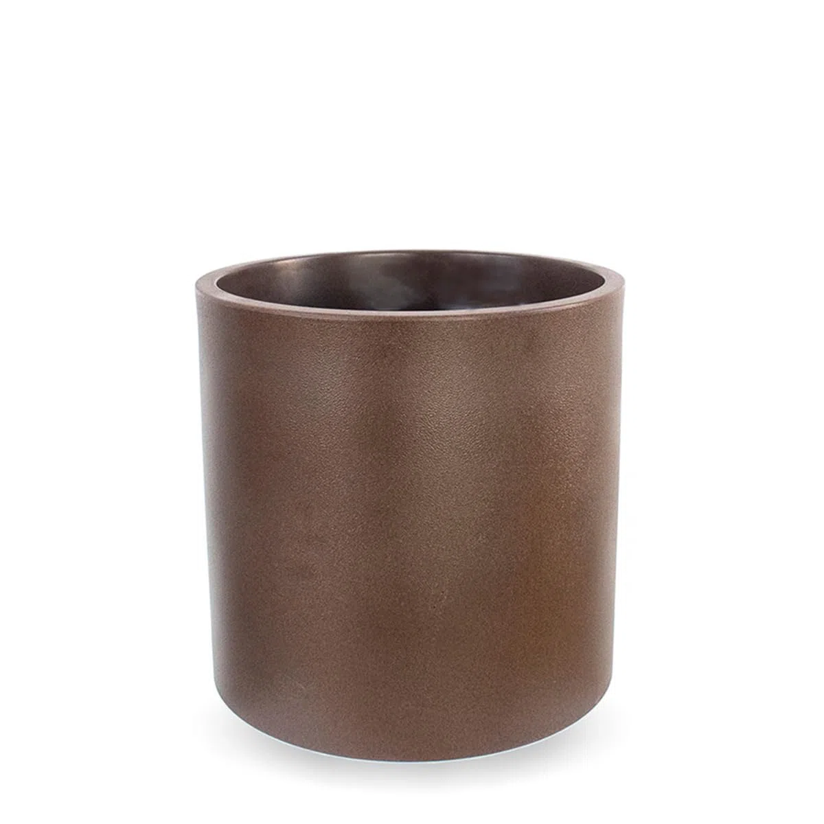 newgarden vaso rotondo bronzo 40 x 40 cm, fioriera per esterno e interno, terrazza, giardino e piscina – Hortensia 40