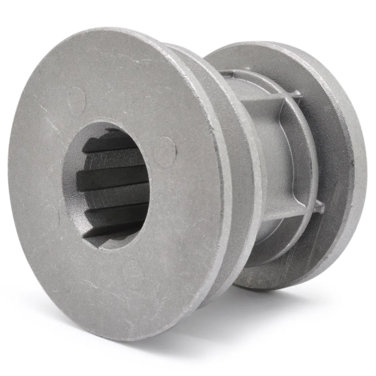 Easyboost supporto lama Ø22,2 mm per tosaerba Husqvarna R146, R147, R151, McCulloch M46, M51, M53, M55, M60 – Rif. 531206169, 581843001, 531205048, 1015504, 10120200 – Altezza 59 mm, puleggia Ø65 mm