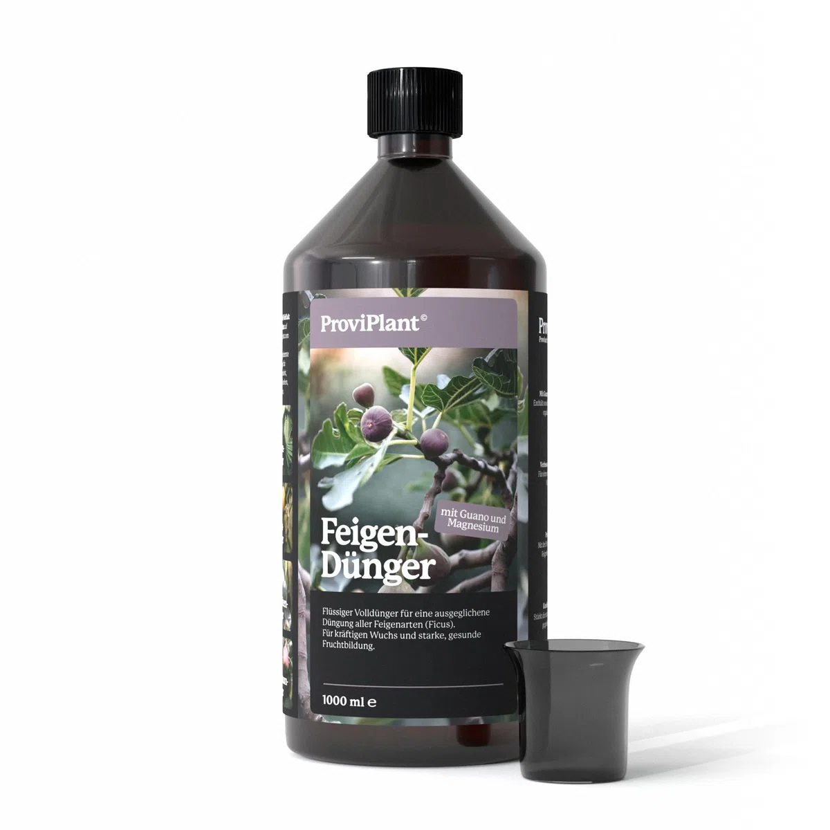 Fichi fertilizzante – 1 litro di fertilizzante speciale specie di fichi (Ficus) ed erbe per interni ed esterni di qualità professionale – Alta efficienza – 200 litri di acqua – Made in