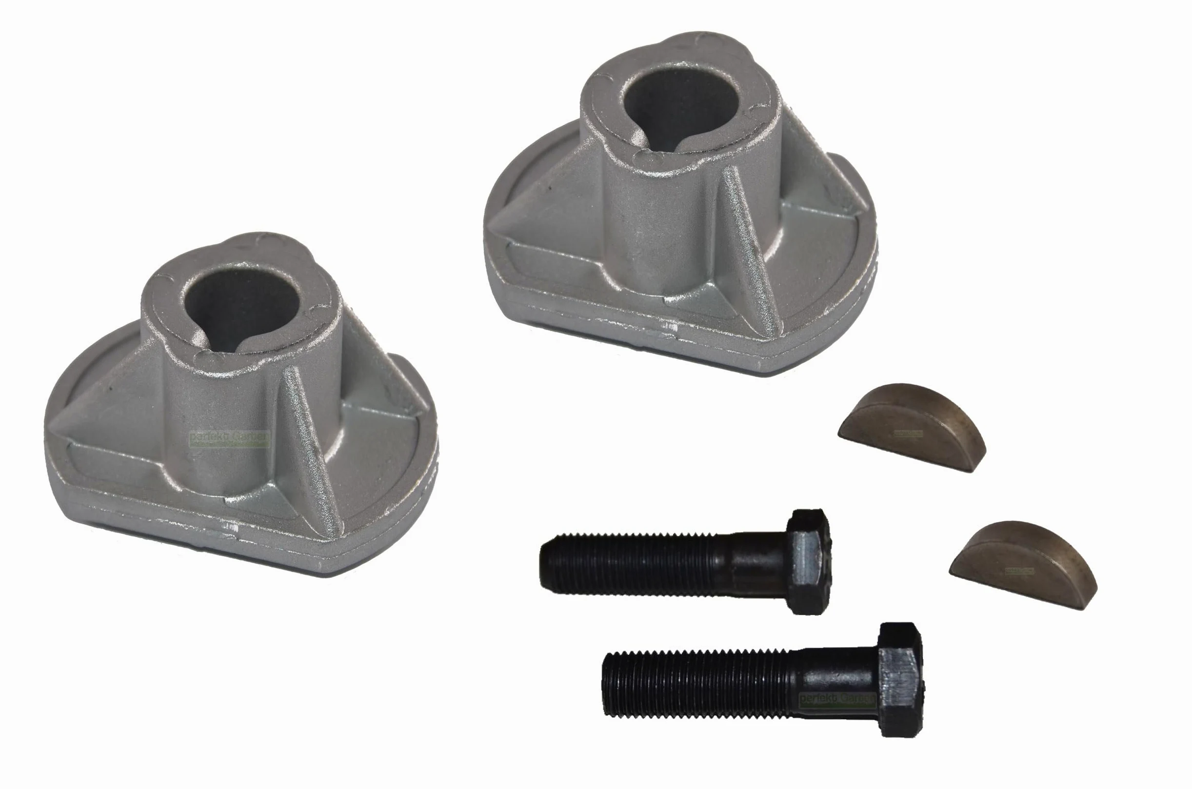 perfektGarten Set di mandrino lama da 102 cm, compatibile con Brill, Honda, Iseki, Sabo, Solo, Viking Mountfield