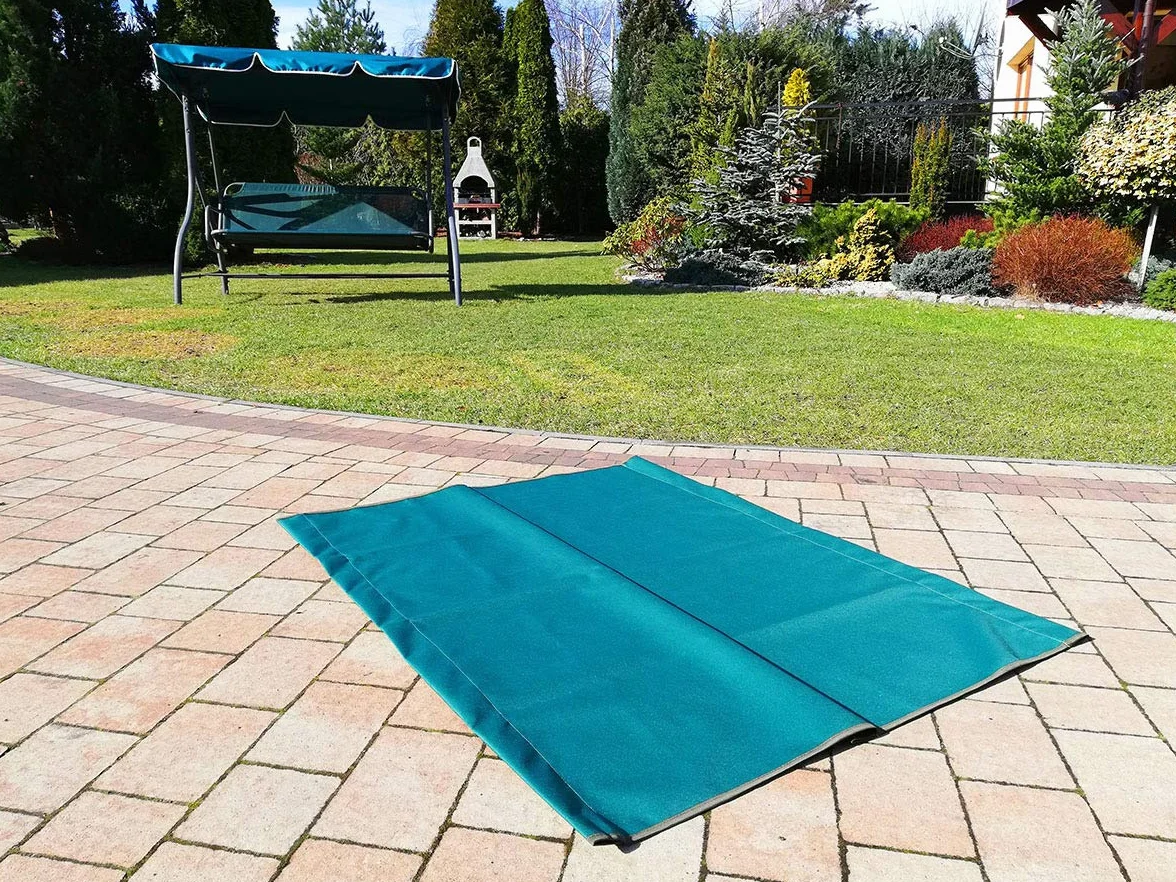 Ferocity Copertura Universale per i sedili da Giardino Ricambio Ricambi coprendo sedili Copertura Superiore baldacchino Dimensione 93 x 120 cm Grafite [101]