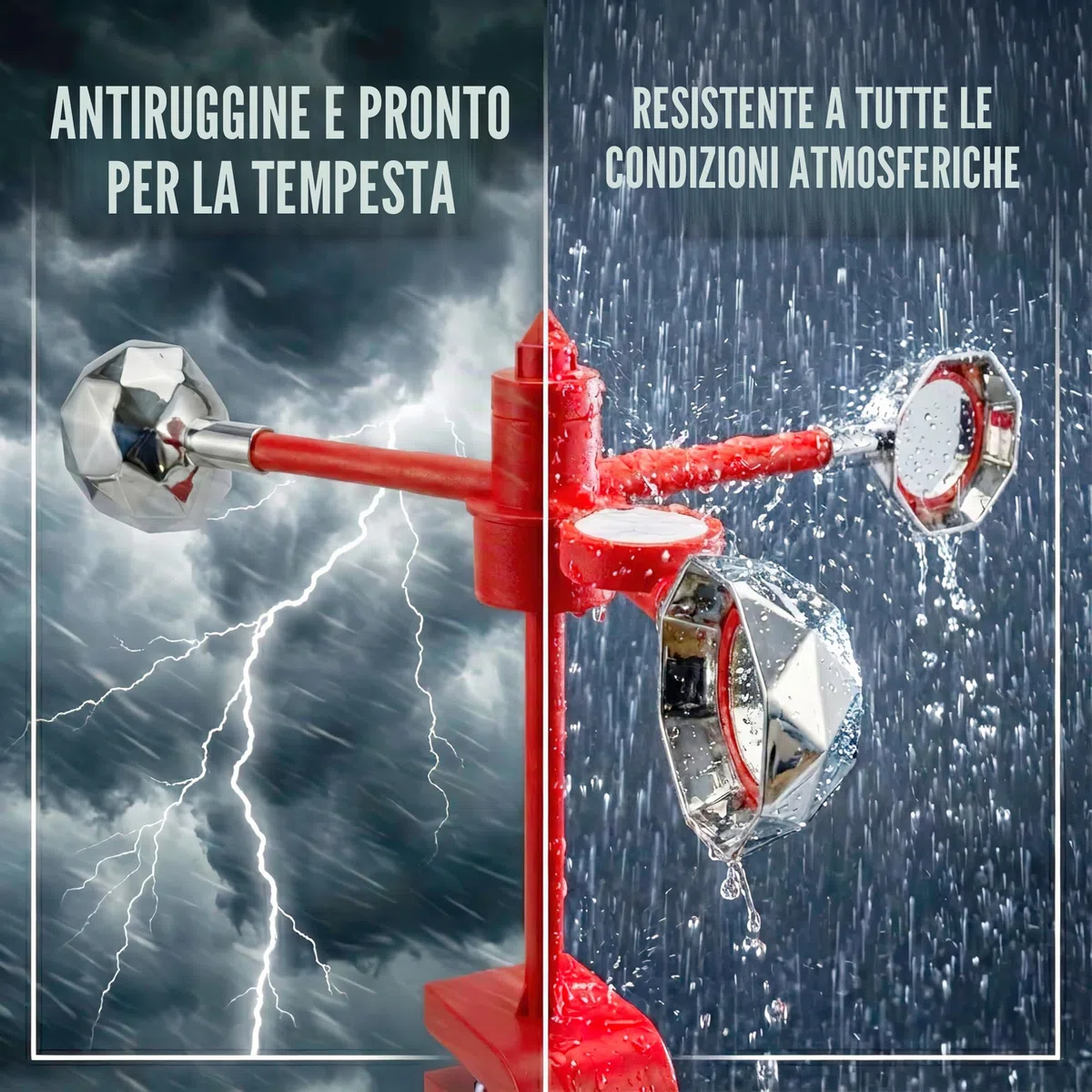Dispositivo riflettente per spaventare gli uccelli, argento, alimentato dal vento, spaventa gli uccelli per esterni, tiene lontani piccioni picchi gabbiani per giardino patio, dotato di un