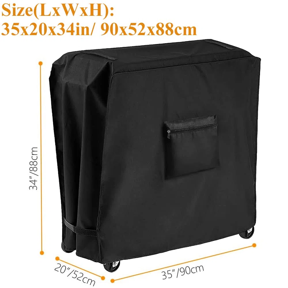 Copertura del carrello del dispositivo di raffreddamento impermeabile portatile patio rotolamento Cooler petto di ghiaccio Party Cooler Protector copre per 80 Quart bevande Cooler Carrelli
