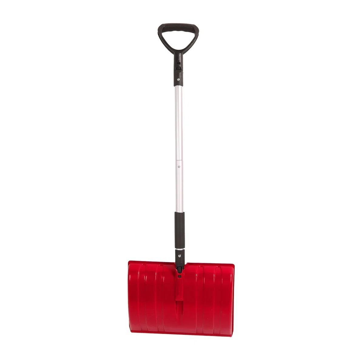 Pala da neve Pala da giardino per auto di emergenza portatile staccabile e leggera (Rosso)