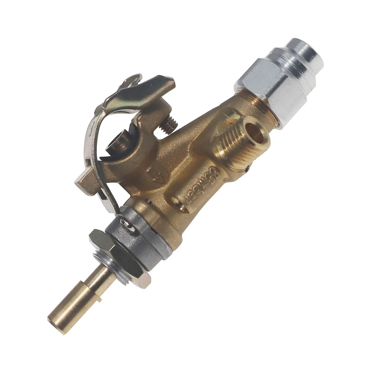 METER STAR Valvole d'ottone di sicurezza del gas della griglia del barbecue con lo sbocco del gas dell'unità del magnete di Orkli con il filo 7/16"-20UNF