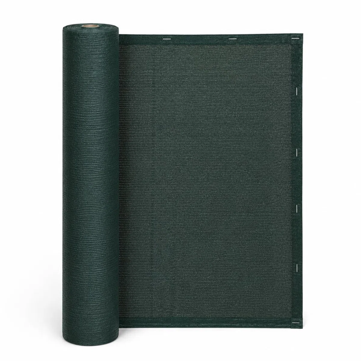 Rete Ombreggiante 90% con Asole di Fissaggio – Telo Ombra Anti UV per Balcone, Giardino, Orto, Serra e Recinzione – Rete Schermante Frangivista per Esterno – Diverse Misure e Colori (Verde, 3x4 m)