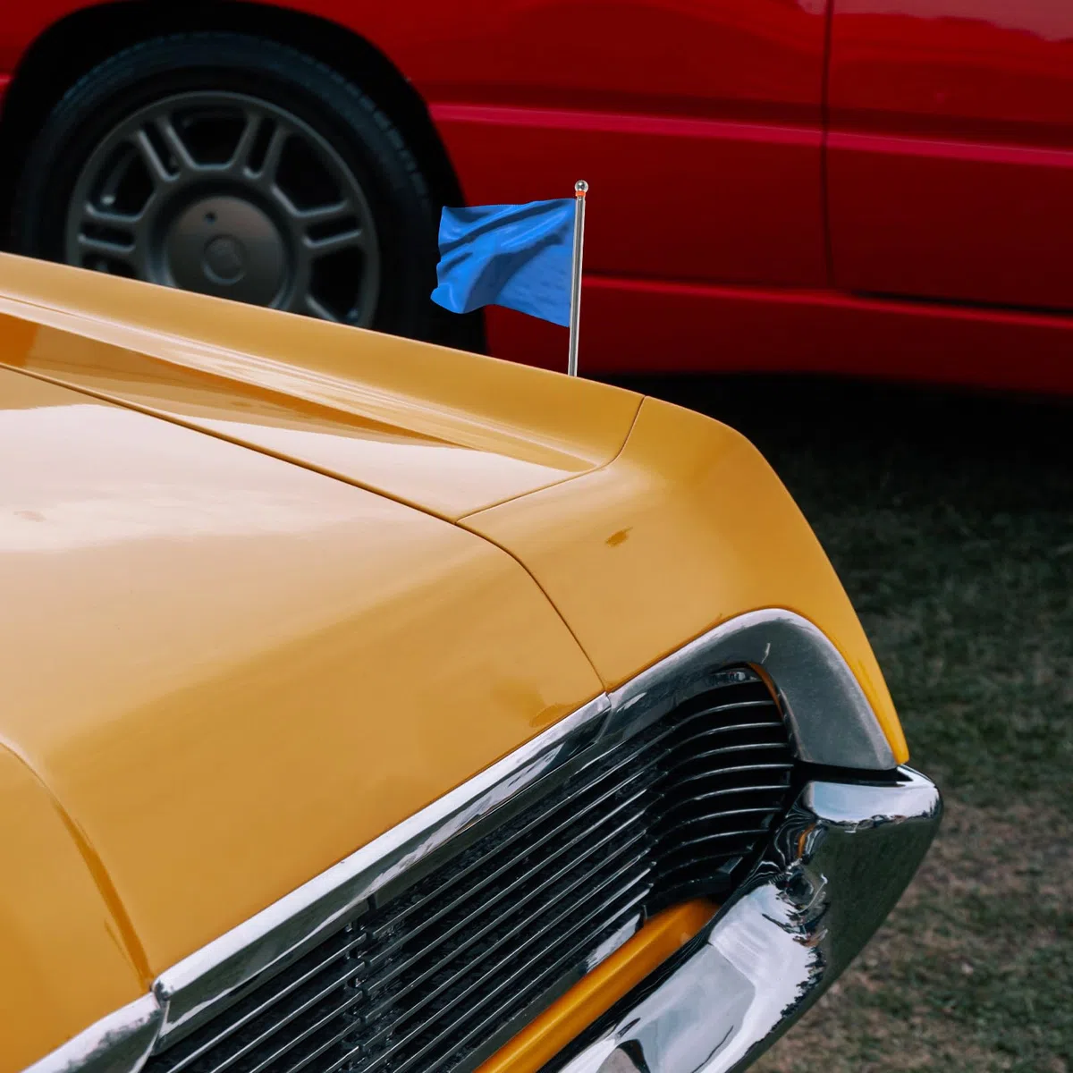 DOITOOL Supporto Magnetico Facile da Installare Bianco in Acciaio Inossidabile senza Lasciare Tracce per Asta Portabandiera Auto per Uso Esterno e Feste