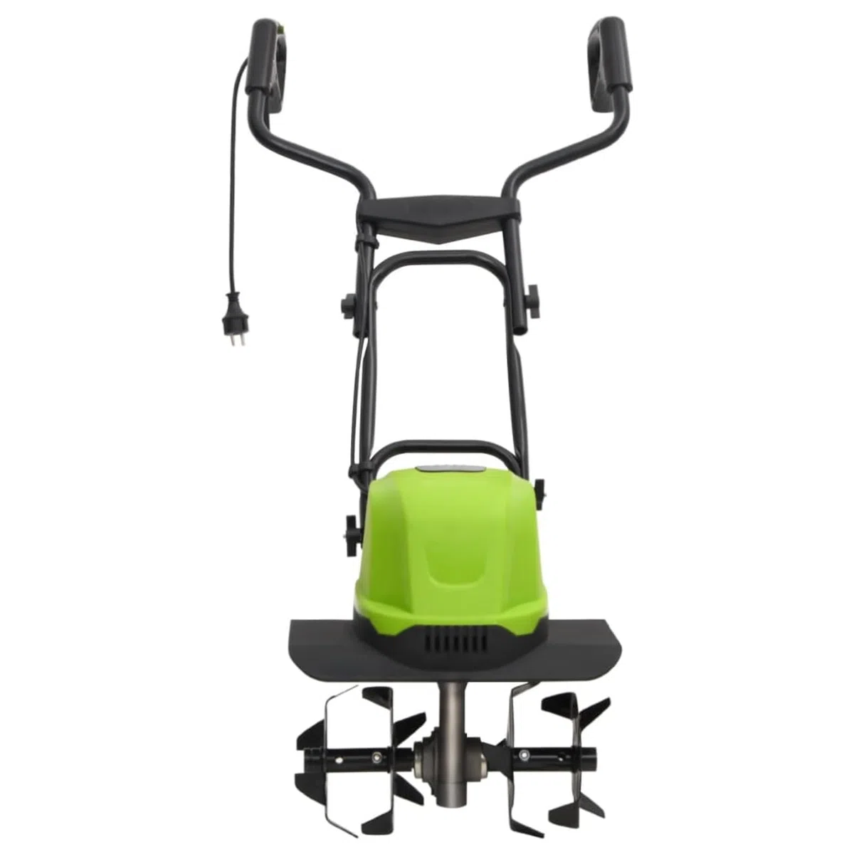 Geecher Fresa da Giardino Elettrica, 800 W 36 cm Larghezza 23,5 cm profondità Lama Acciaio ABS per Manutenzione Orto e Giardino