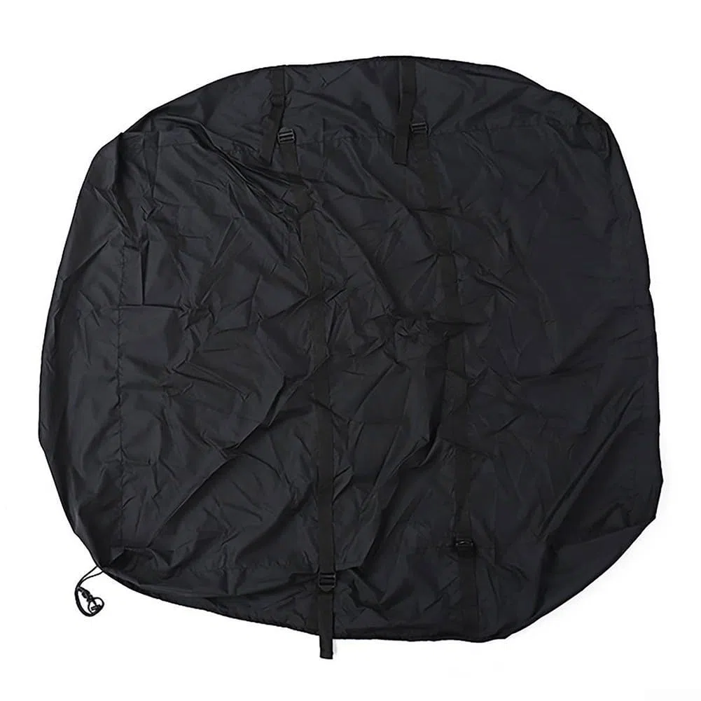 Copertura per tenda da tetto esterno, tessuto Oxford 420D per protezione solare, copertura pieghevole per tenda da tetto con borsa portaoggetti, per auto, campeggio, escursionismo, 143 x 120 x