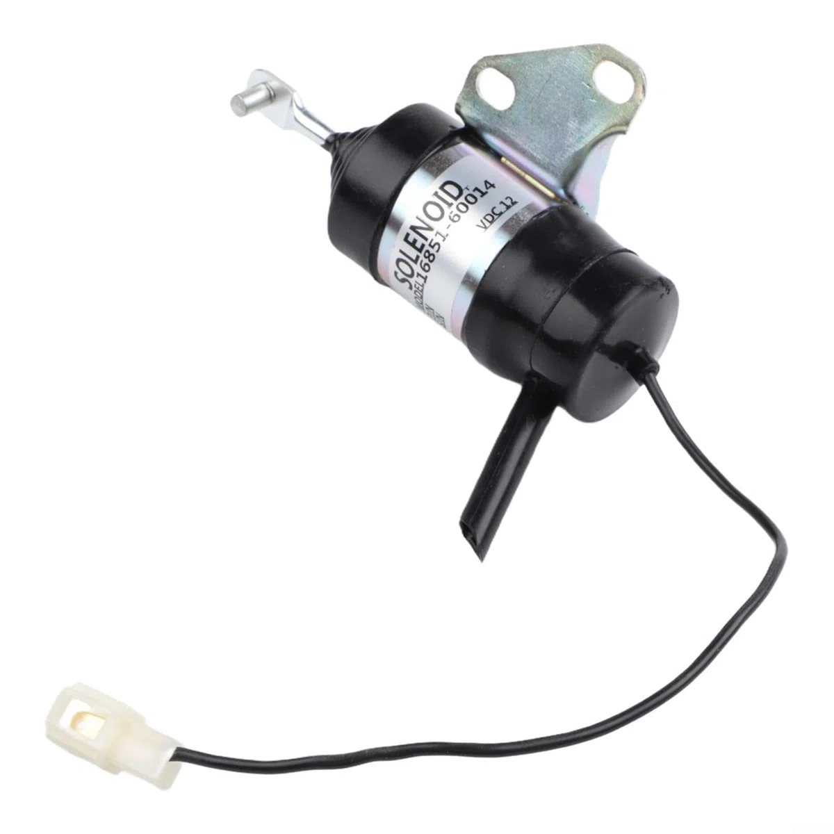 Solenoide di spegnimento carburante 12 V per Kubota Z602 Z402 G2160 GF1800, compatibile con trattore tosaerba K008, sostituisce 16851-60012 16851-60013