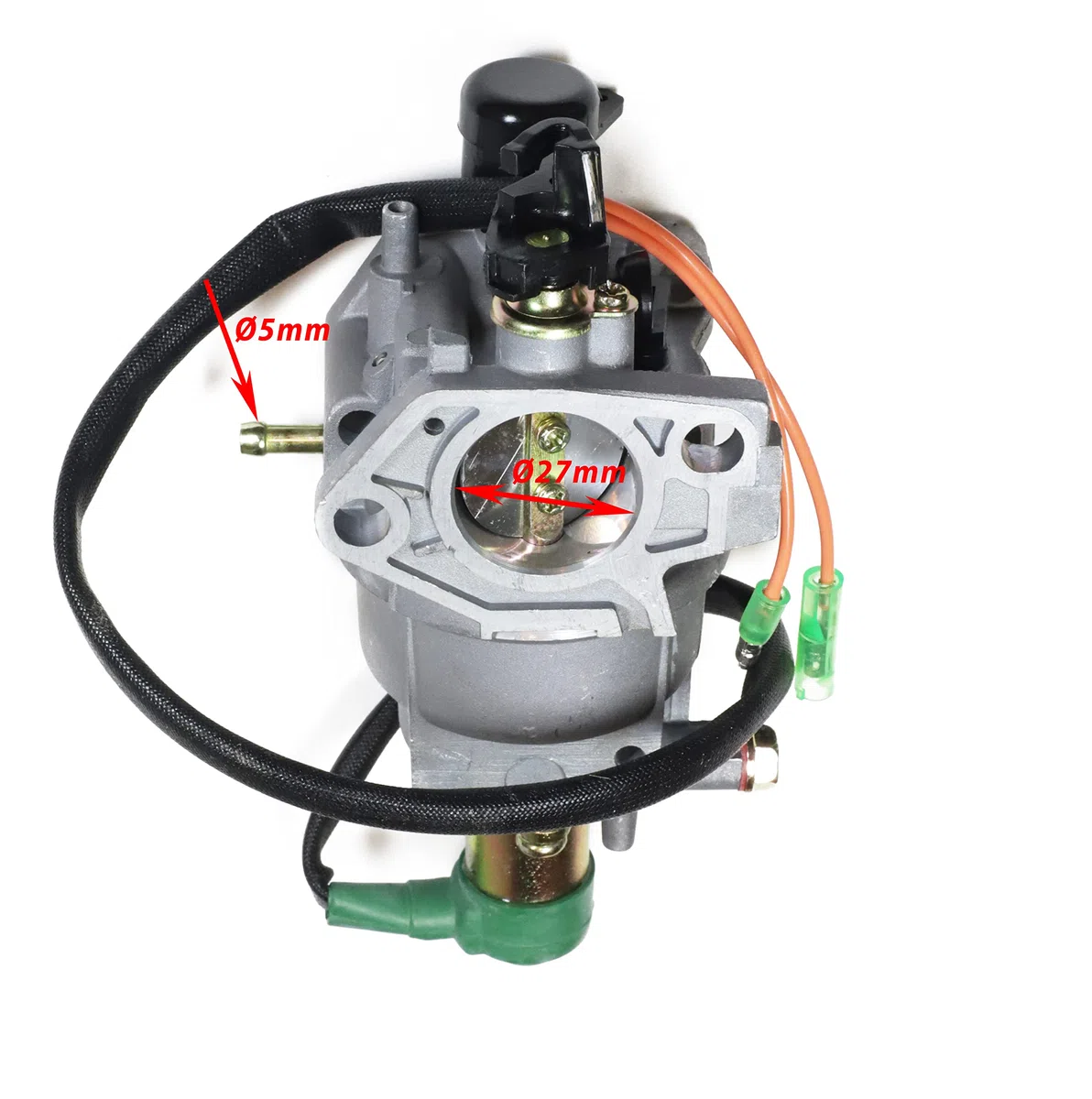 HOLZER Ricambio carburatore per 13 CV generatore di corrente motori a benzina 390 cc con spegnimento elettrico