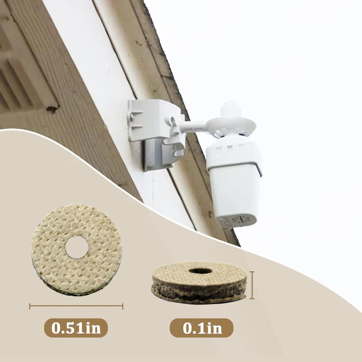7 Pioggia Uccello Irrigazione Pioggia Sensore Igroscopici Dischi Sostituzione - Fix 1 Sensor- Riparazione 1 Sensore - WR2, RSD