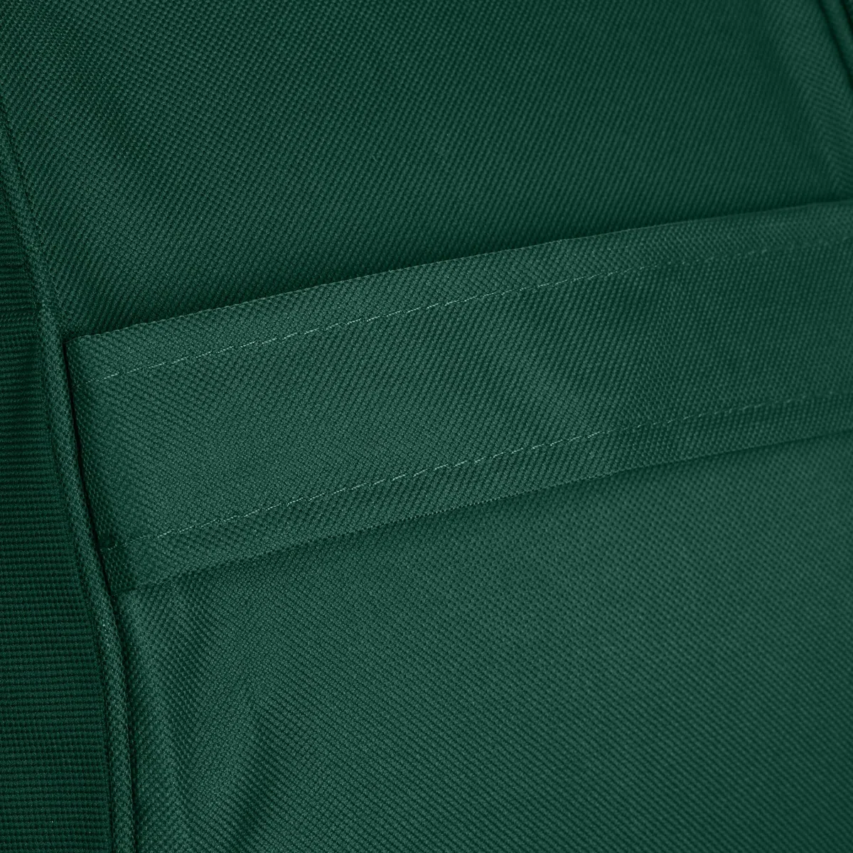 Relaxdays Sgabello Gonfiabile da Esterno, Pouf Arredo Outdoor, Poggiapiedi Rotondo da Giardino, HxD: 26x56 cm, Verde